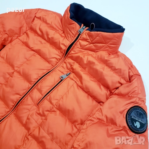 NAPAPIJRI Оригинално Мъжко Пухено Яке Естествен Пух Като Ново S-M, снимка 4 - Якета - 52341491