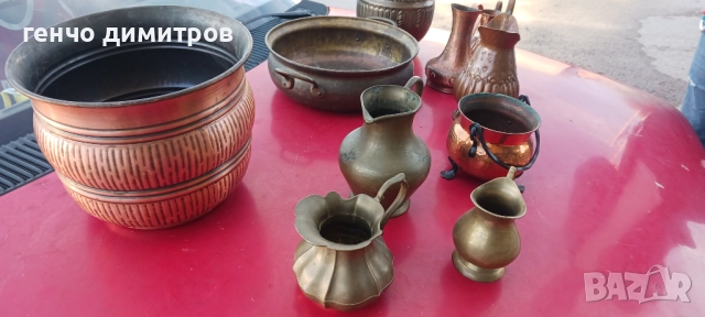  бронзови и медни съдове , снимка 9 - Антикварни и старинни предмети - 52228599