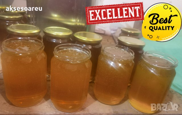 Продавам полифлорен пчелен мед букет 9 лв. на буркан 1 кг. с винтова капачка, снимка 18 - Пчелни продукти - 21270708