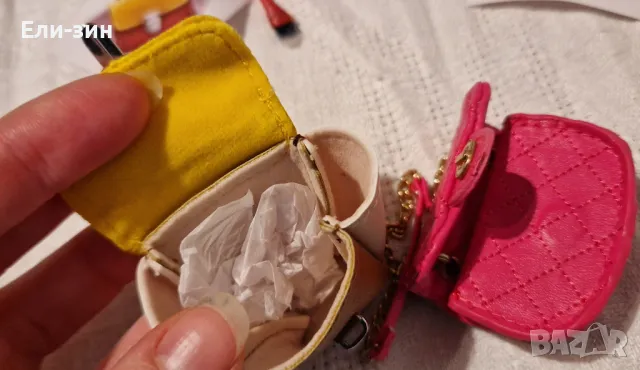 лот реалистични изкуствена кожа с магнити и метални елемедамски чанти за кукли Барби и други подобни, снимка 13 - Кукли - 48469371