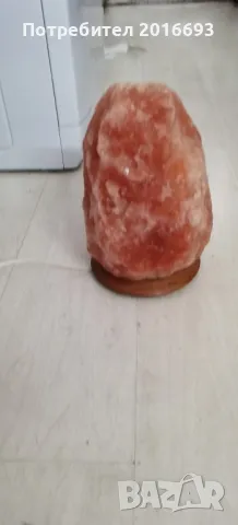 Лампа каменна сол -голяма., снимка 6 - Соларни лампи - 48463606