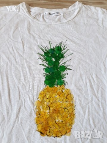 Оригинална дамска тениска Mango, снимка 3 - Тениски - 32010600