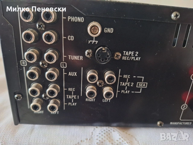 J VC AX-330 BK SUPER A.STEREO AMPLIFIER.MADE IN JAPAN., снимка 8 - Ресийвъри, усилватели, смесителни пултове - 53243668