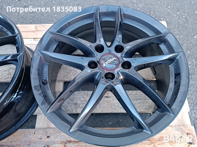 Лети джанти 18ки 5х112 Ronal, снимка 7 - Гуми и джанти - 52866356