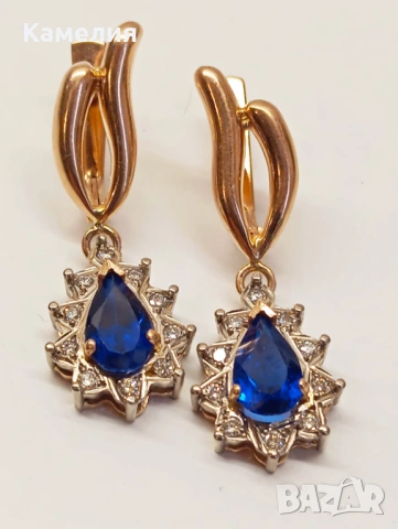 Руско злато , снимка 2 - Обеци - 53927038