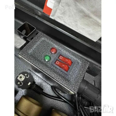 Лепачка в метален куфар 2500W, снимка 3 - Други инструменти - 48297589