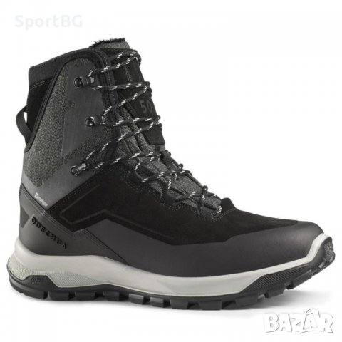 Непромокаеми кожени туристически обувки за преходи SH 500 U-WARM / ORIGINAL, снимка 1 - Мъжки ботуши - 38234998