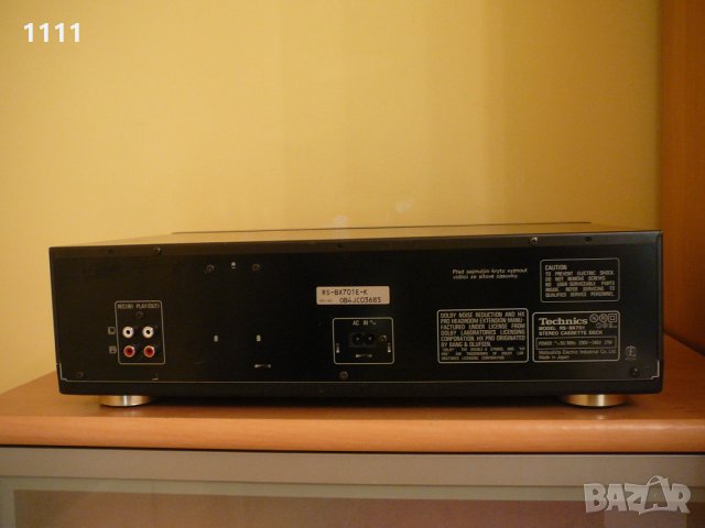 TECHNICS RS-BX701, снимка 5 - Ресийвъри, усилватели, смесителни пултове - 35320421