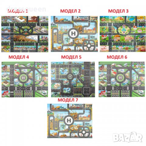 3318 Постелка за игра с писта за колички, снимка 4 - Други - 37485497