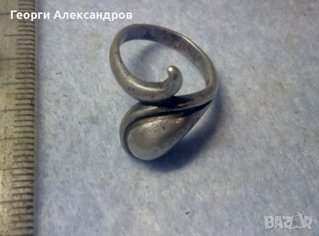 ЗМИЕВИДЕН СРЕБЪРЕН ПРЪСТЕН КОБРА СРЕБРО 925 SEZGIN, снимка 3 - Пръстени - 52461574