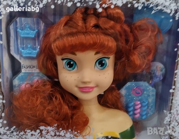 Ана - глава за прически, Замръзналото кралство (Frozen)