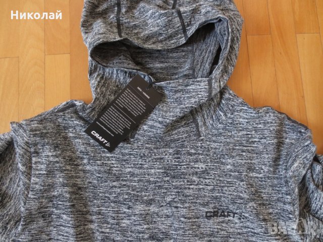CRAFT Core Seamless Hoode, снимка 6 - Спортни дрехи, екипи - 29343813