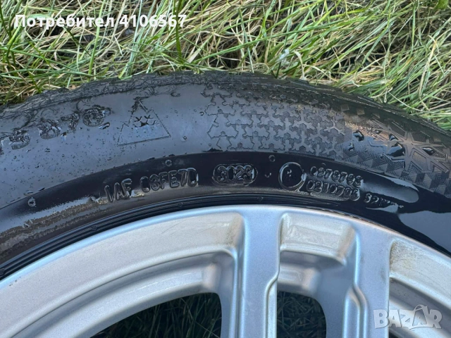 Джанти Dezent 16-ки със Зимни гуми 205/60/16 Continental , снимка 8 - Гуми и джанти - 53162670