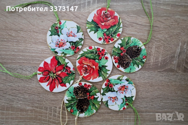 Коледна украса, снимка 2 - Декорация за дома - 52641095