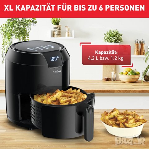 Фритюрник с горещ въздух Tefal EY401815 Easy Fry Precision XL, снимка 4 - Фритюрници - 39679043