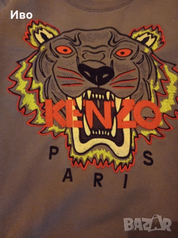 KENZO Paris оригинален памучен суитшърт(блуза) размер S, снимка 5 - Суичъри - 52679580