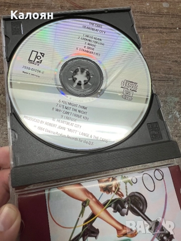 Компакт диск CD - The Cars - Heartbeat City, снимка 4 - CD дискове - 51638660