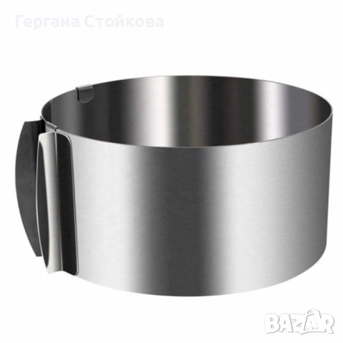 Регулируема форма за блат за торта от неръждаема стомана