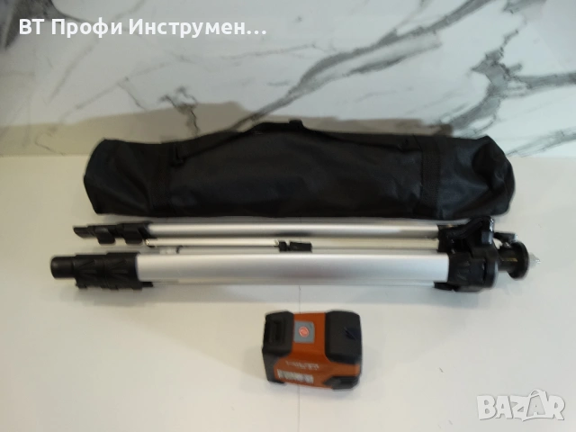 Hilti PM 2L - Линеен червен лазер + тринога 1.50 м., снимка 11 - Измервателни инструменти - 54337838
