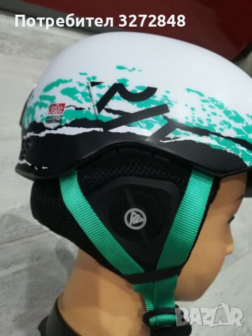 Каска за ски и туризъм К2 RIVAL PRO/ с интегрирано аудио, снимка 6 - Зимни спортове - 39505719