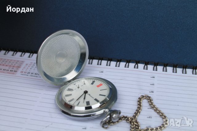 СССР джобен часвоник ''Молния'', снимка 7 - Антикварни и старинни предмети - 40405127