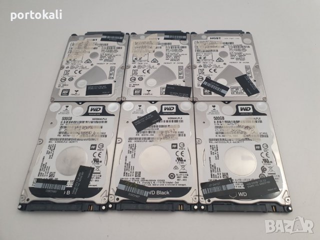 +Гаранция Твърд диск хард диск за лаптоп HDD 500GB 2.5" инча hard disk, снимка 3 - Части за лаптопи - 37262231
