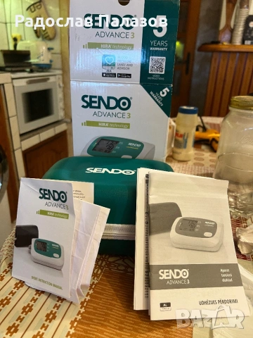 Апарат за кръвно Sendo Advance 3, снимка 4 - Друга електроника - 53948416