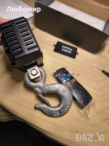 Електронна везна за кран с дистанционно управление 2000 кг,, снимка 4 - Везни - 53118303