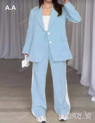 Модерен Комплект сако с панталон, снимка 3 - Комплекти - 52031873