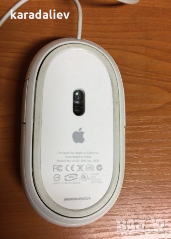 Мишка Apple USB Mighty Mouse A1152, снимка 2 - Клавиатури и мишки - 30688251