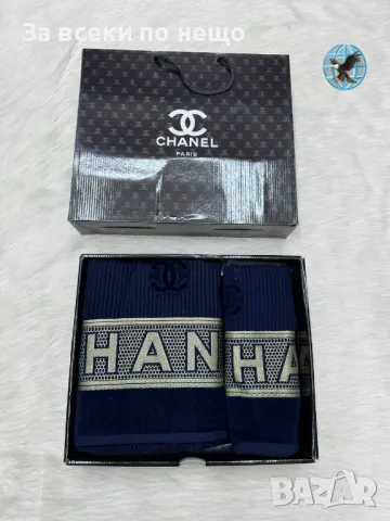 Burberry🔝Chanel Луксозни Хавлии - 2бр. в кутия - Налични Различни Цветове Код D2153, снимка 11 - Хавлиени кърпи - 49423389