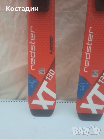 Карвинг детски ски Atomic Redster XT 130см , снимка 5 - Зимни спортове - 52508806