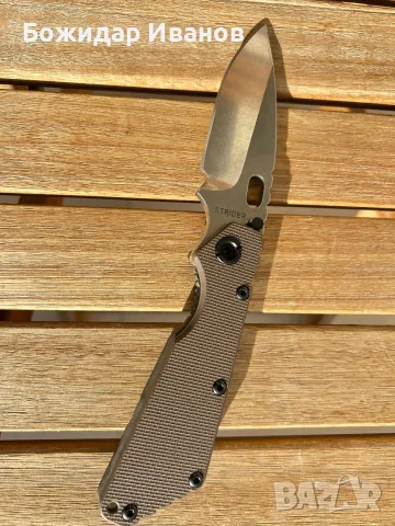 Продавам нож Mick Strider SMF Brown G10
