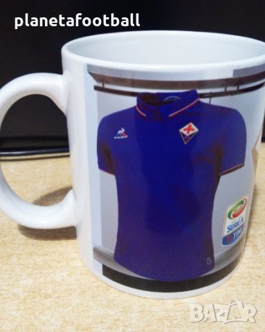 Футболна чаша на Фиорентина с име и номер!Fiorentina фен чаша!