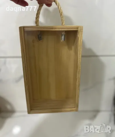 Нова дървена кутия с прозрачен капак Германия, снимка 9 - Декорация за дома - 49419697