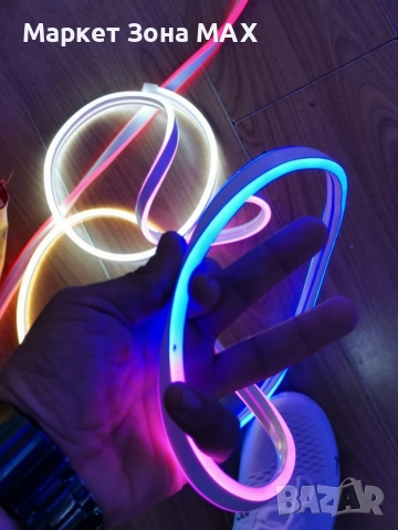 Водоустойчиво осветление, RGB 4.5 метра лента, снимка 3 - Лед осветление - 52863149