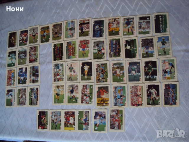 Карти от дъвки футболисти "Евро 88"., снимка 2 - Колекции - 54114534