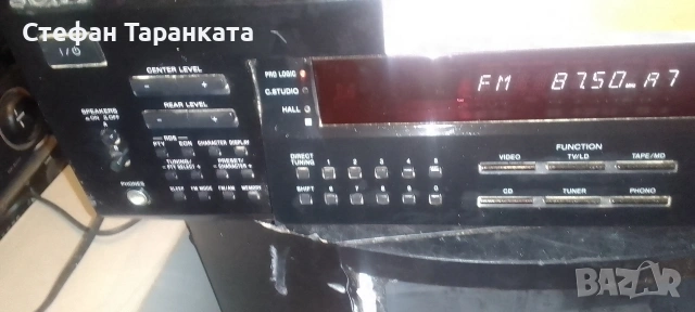 усилвател със радио тунер Sony , снимка 11 - Ресийвъри, усилватели, смесителни пултове - 54008580