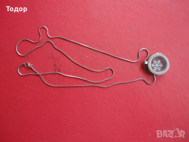 Страхотно колие гердан медальон 3, снимка 2 - Колиета, медальони, синджири - 52678434