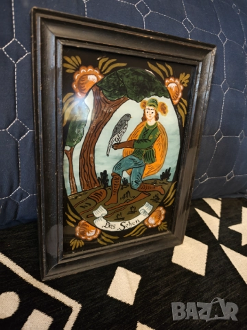 Картина найвизъм върху стъкло, снимка 3 - Картини - 51738081