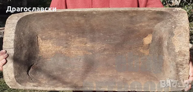 Маса, паралия, дървено корито Копанка копаня Стара нощва, уникат, битов кът, нощви, трикрако столче, снимка 9 - Други - 31998274