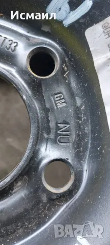 Желязна джанта за Опел Омега 15ц, снимка 3 - Гуми и джанти - 48479553