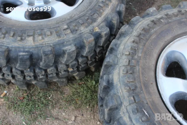 Алуминиеви джанти с гуми за опел фронтера Б 6X139 16 Opel Frontera B 4броя джанти 6Х139/16 , 7J ET38, снимка 2 - Части - 47501275