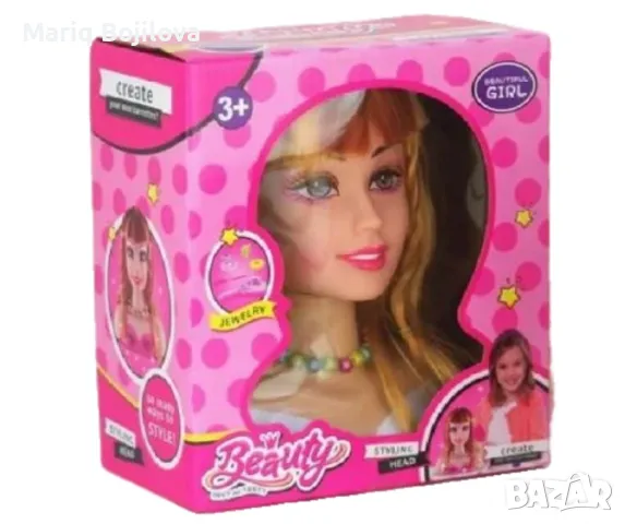 Глава за прическа – Руса коса, снимка 5 - Други - 47941864