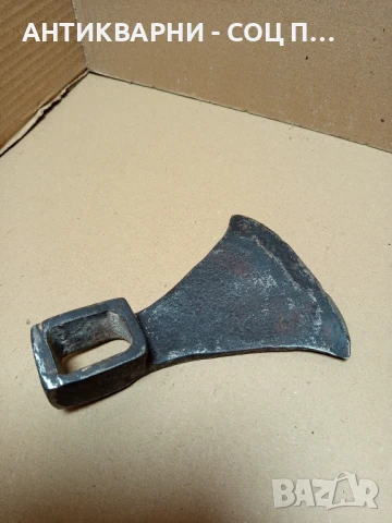 Соц Стара Ръчно Кована Мотичка Номер 1. Тегло 0.650кг., снимка 3 - Антикварни и старинни предмети - 50704622