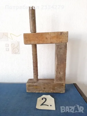 Големи дърводелски стяги,ръчна изработка от миналото., снимка 6 - Антикварни и старинни предмети - 38890756