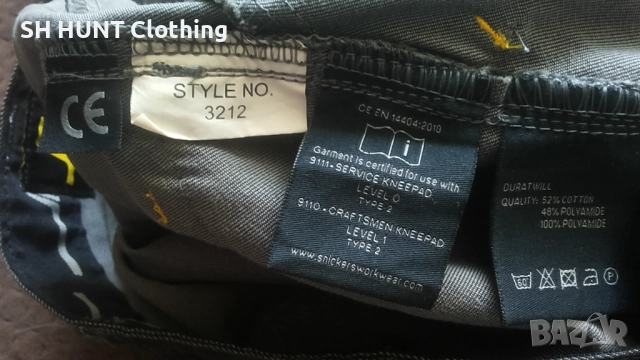 Snickers 3212 Work Trouser размер 56 / XXL работен панталон W4-708, снимка 18 - Панталони - 52878524