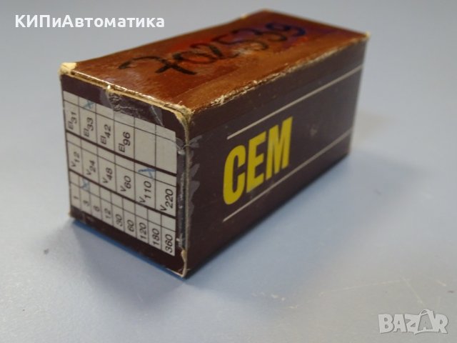 реле време CEM 981 system EI33 timing relay 0-3 sec, снимка 8 - Резервни части за машини - 42539906