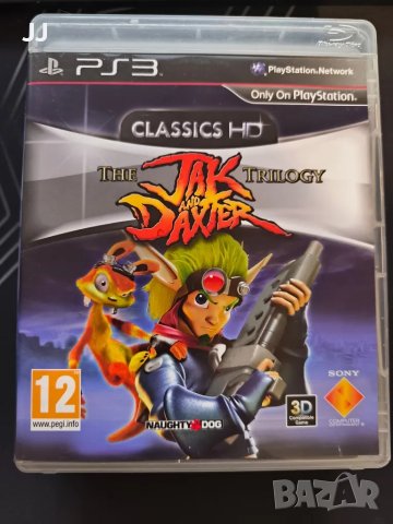 The Jak and Daxter Trilogy HD Classics 65лв. Игра за PS3 Playstation 3, корицата е принт, снимка 1