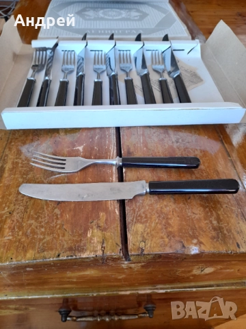 Стар Подаръчен комплект Прибори за хранене #2, снимка 5 - Други ценни предмети - 51936259